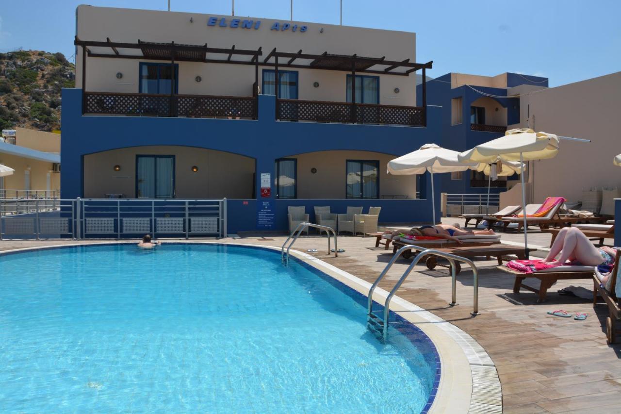 Eleni Beach Apartment สตาลิดา ภายนอก รูปภาพ