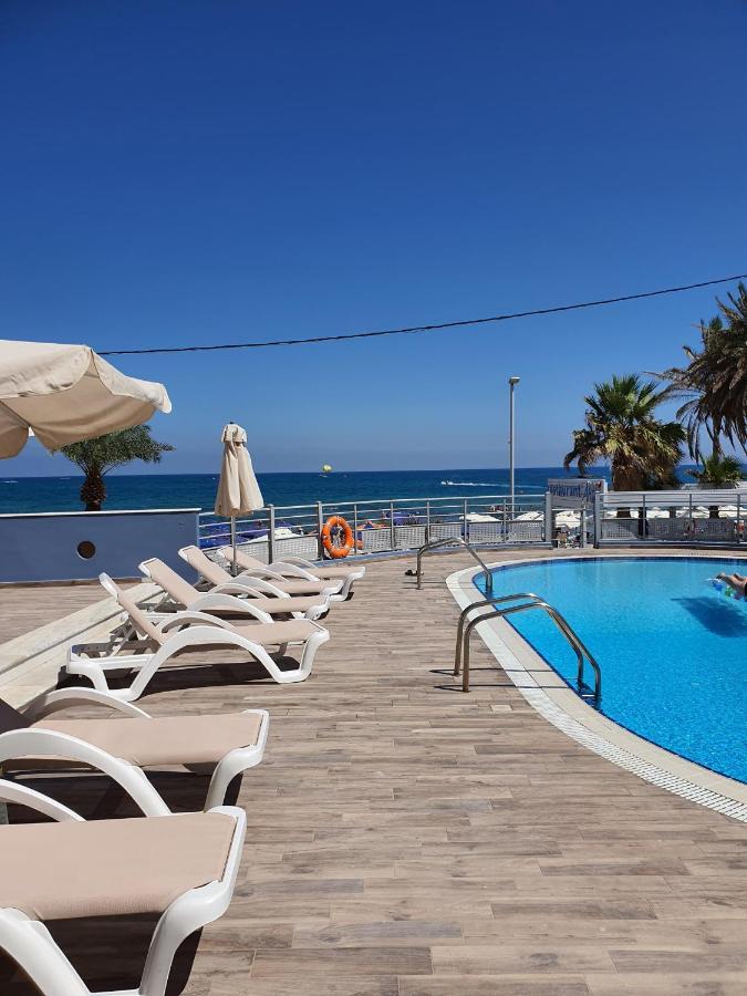 Eleni Beach Apartment สตาลิดา ภายนอก รูปภาพ